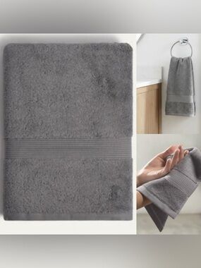 Miracle Towel Premium Absorbent Cotton 3 Piece Set - Stone NWT